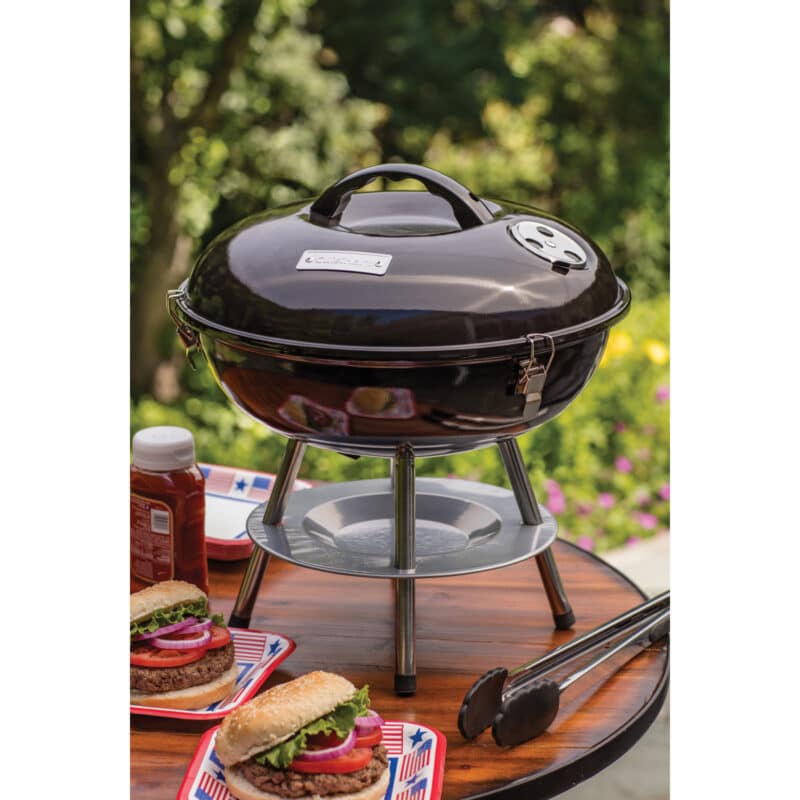 Cuisinart Outdoors® 14" Charcoal Grill - Black - 5