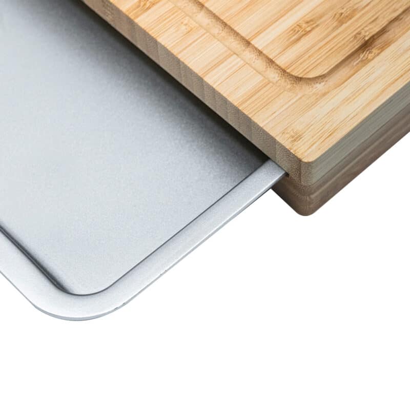 Cuisinart Outdoors® Bamboo Cutting Board With Hidden Tray - Bamboo - 5