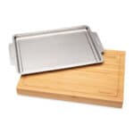 Cuisinart Outdoors® Bamboo Cutting Board With Hidden Tray - Bamboo - 6