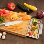 Cuisinart Outdoors® Bamboo Cutting Board With Hidden Tray - Bamboo - 8