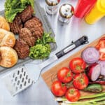 Cuisinart Outdoors® Bamboo Cutting Board With Hidden Tray - Bamboo - 9
