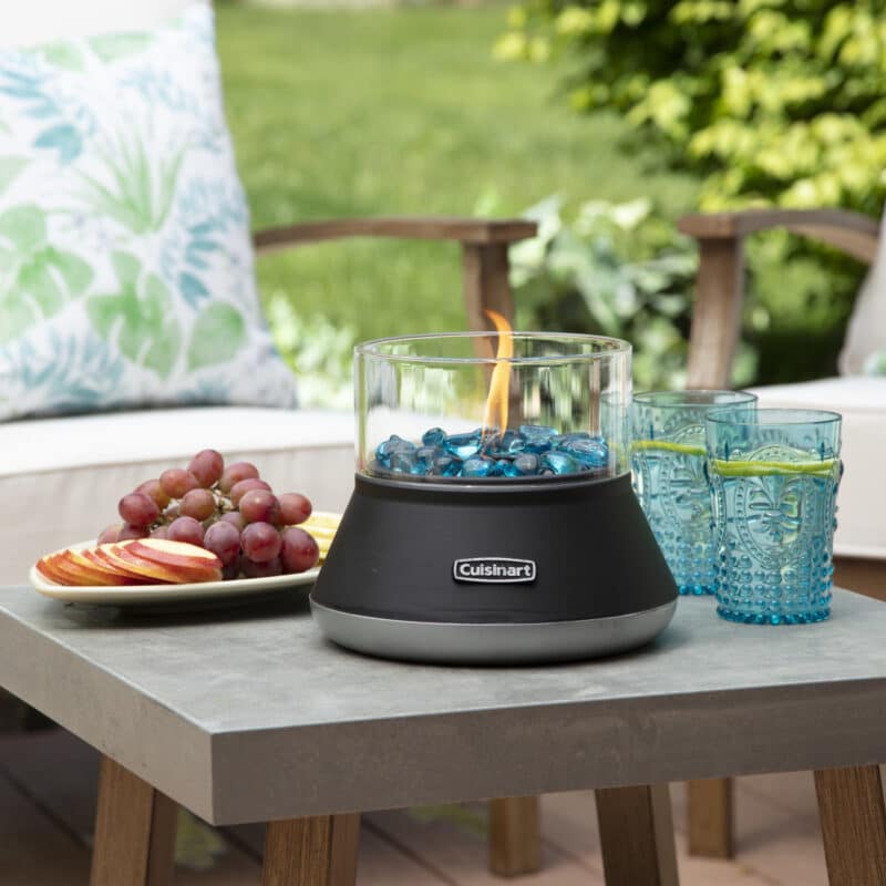 Cuisinart Outdoors® Petite Tabletop Fire Bowl - Black - 7