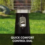 Cuisinart Outdoors® Tabletop Patio Heater - Black - 8