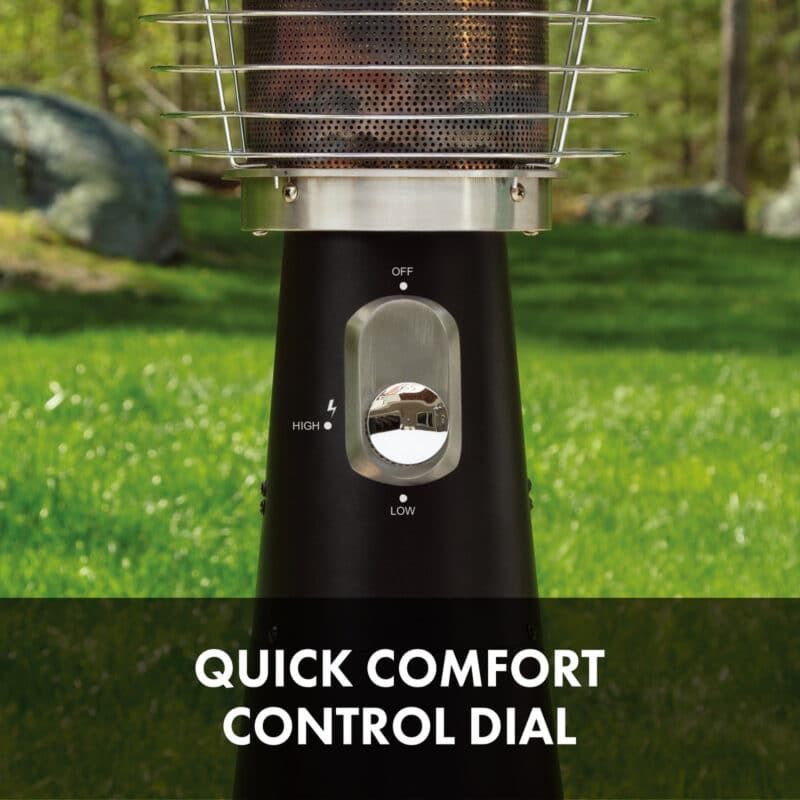 Cuisinart Outdoors® Tabletop Patio Heater - Black - 8