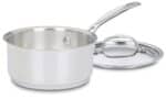Cuisinart Chef's Classic 1.5 Qt. Stainless Steel Saucepan with Cover