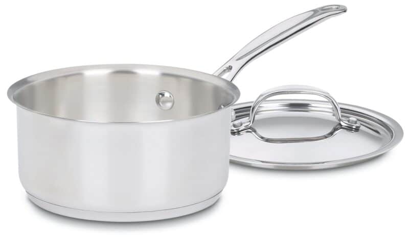 Cuisinart Chef's Classic 1.5 Qt. Stainless Steel Saucepan with Cover