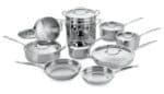 Cuisinart Chef's Classic 17 Piece Stainless Cookware Set