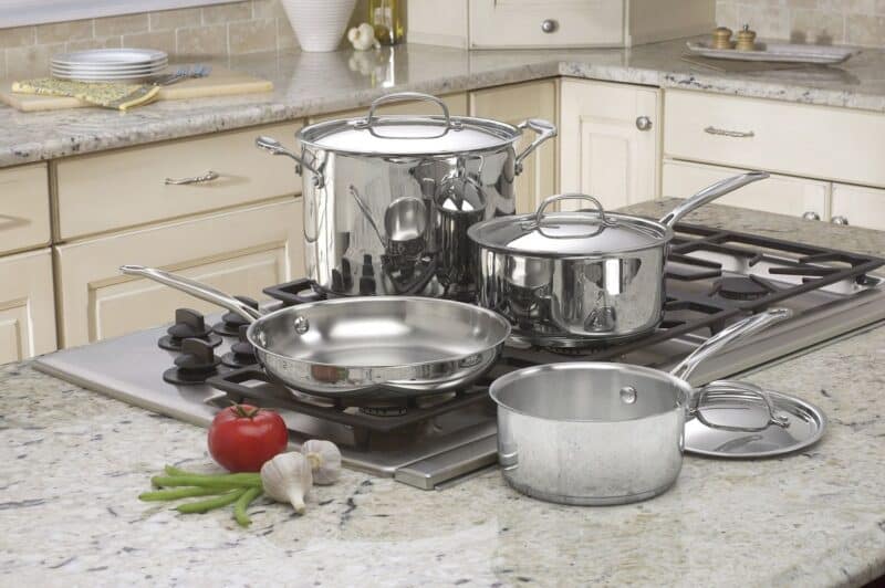 Cuisinart Chef's Classic 7 Piece Cookware Set