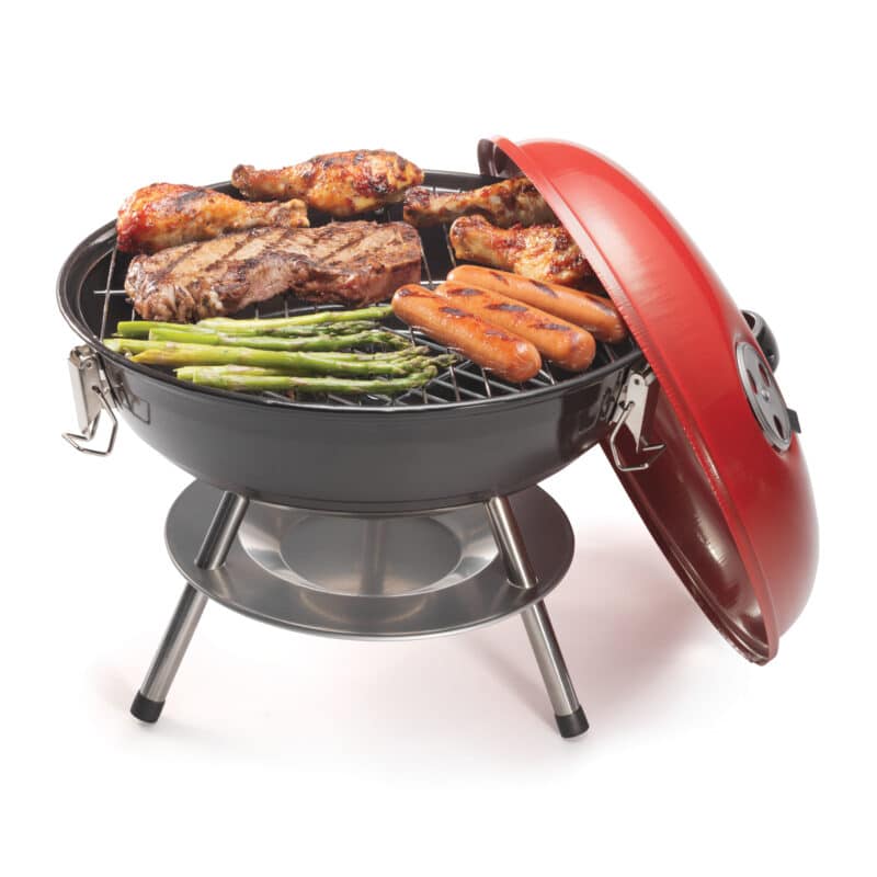 Cuisinart Outdoors® 14" Charcoal Grill - Red - 4