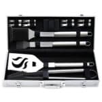 Cuisinart Outdoors® 14 Piece Deluxe Grill Tool Set - Stainless Steel - 1