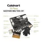 Cuisinart Outdoors® 36 Piece Backyard BBQ Tool Set - Black - 5