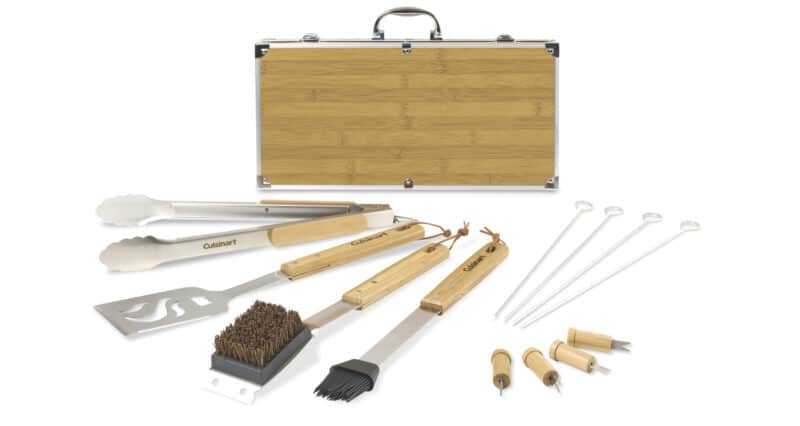 Cuisinart Outdoors® Bamboo 13 PC Grill Tool Set - Bamboo - 1