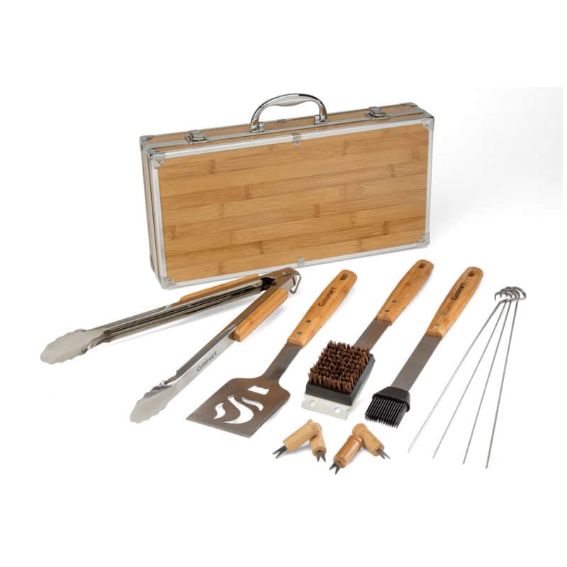 Cuisinart Outdoors® Bamboo 13 PC Grill Tool Set - Bamboo - 3