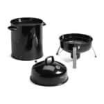 Cuisinart Outdoors® Vertical 16" Charcoal Smoker - Black - 1