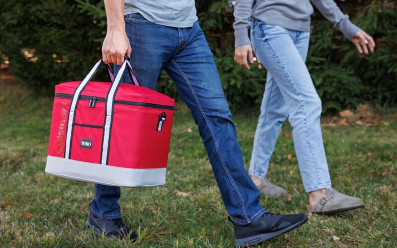Cuisinart Outdoors™ Square Cooler - Red - 6
