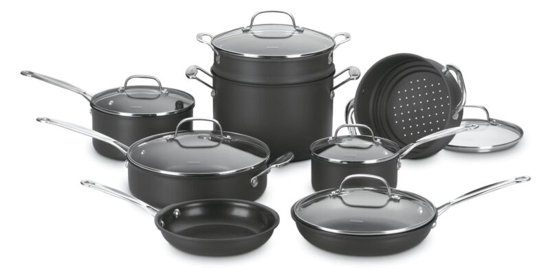 Style: "Neutral" Cuisinart Chef's Classic 14 Piece Non-Stick Cookware Set
