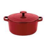 Cuisinart Chef's Classic Enameled Cast Iron 5-Qt Round Covered Casserole - 7