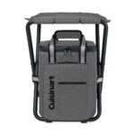 Cuisinart Outdoors Folding Chair Backpack Cooler - Medium Grey - 4