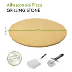Cuisinart Outdoors 3 Piece Pizza Grill Set - Stainless Steel - 7