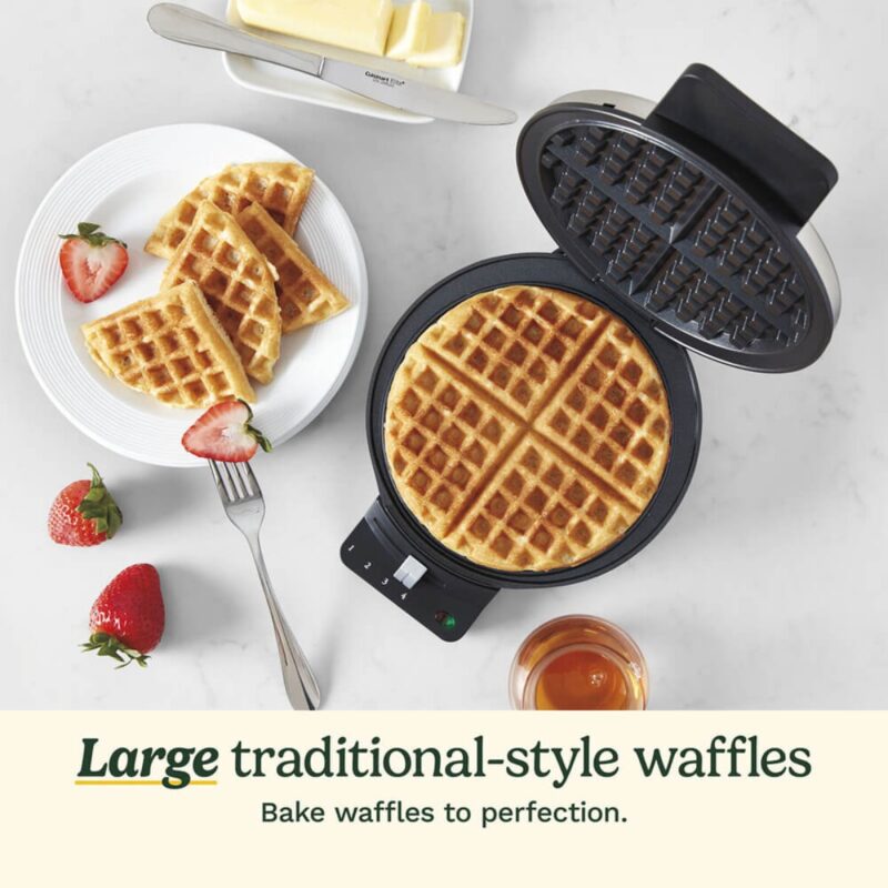 Cuisinart Round Classic Waffle Maker - 3