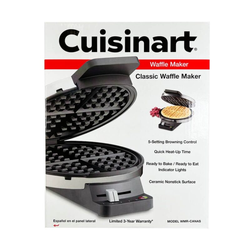 Cuisinart Round Classic Waffle Maker - 4