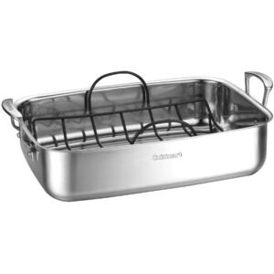 Cuisinart 15" Stainless Steel Roaster w/Nonstick Rack