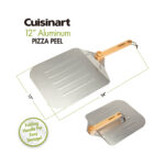 Cuisinart Outdoors 12" Aluminum Pizza Peel - Stainless Steel - 3