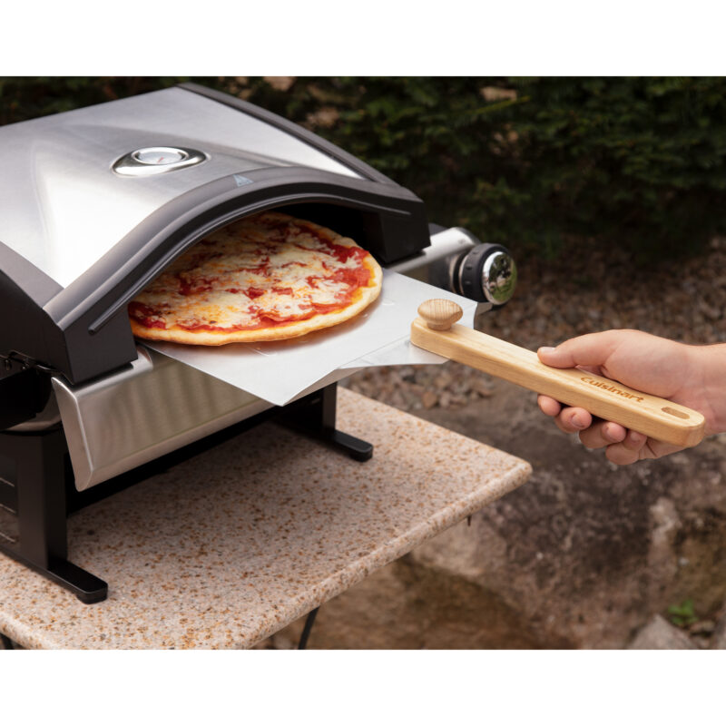Cuisinart Outdoors 12" Aluminum Pizza Peel - Stainless Steel - 5