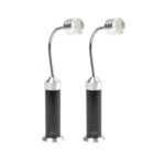 Cuisinart Outdoors 2-Piece Magnetic LED Grill Lights - Black - 1