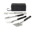 Cuisinart Outdoors 4-Piece Folding Grill Tool Set - Charcoal - 1