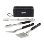 Cuisinart Outdoors 4-Piece Folding Grill Tool Set - Charcoal