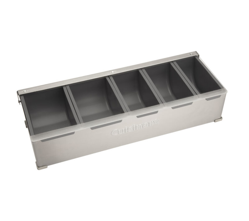Cuisinart Outdoors Condiment and Topping Station - Stainless Steel - 1