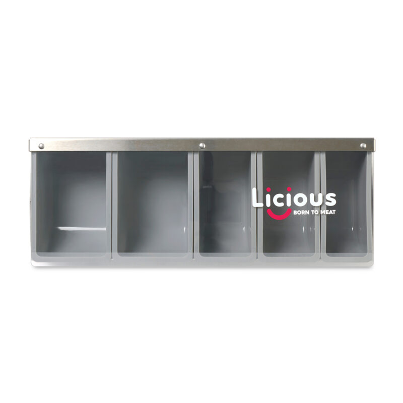 Cuisinart Outdoors Condiment and Topping Station - Stainless Steel - 2