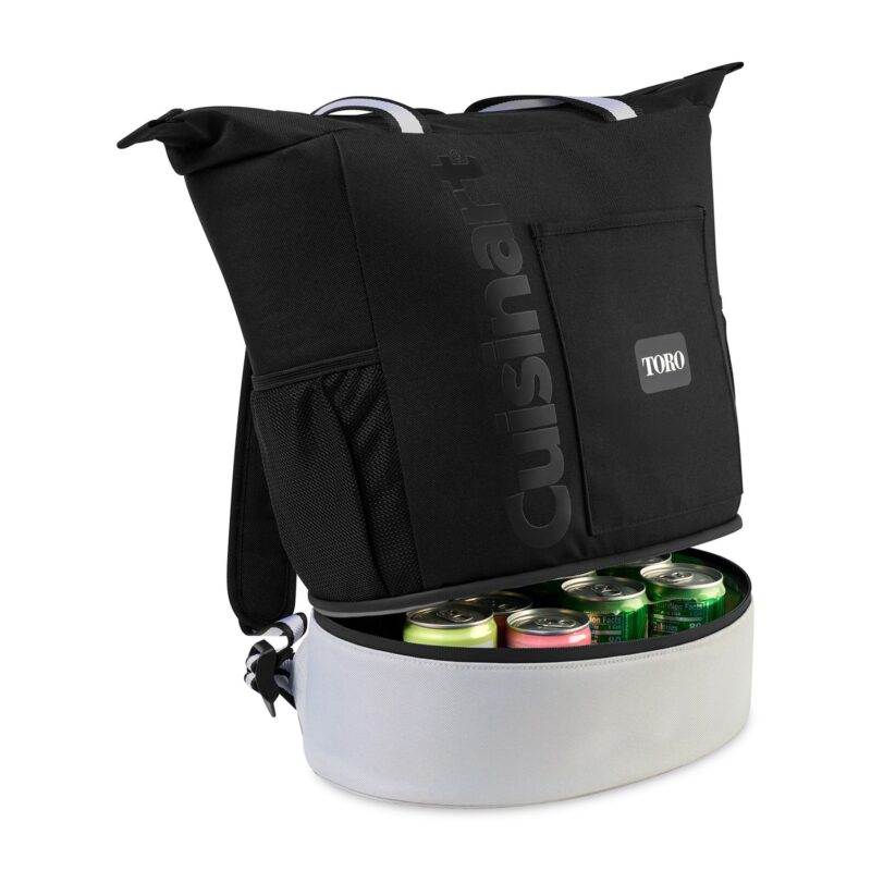 Cuisinart Outdoors Expandable Backpack Cooler - Black - 4