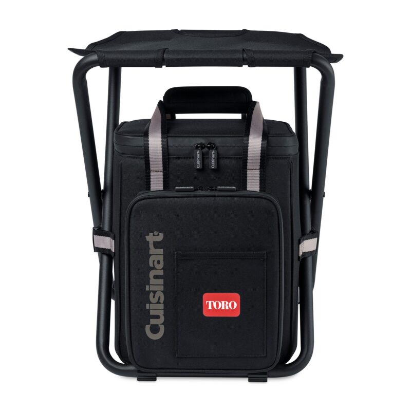 Cuisinart Outdoors Folding Chair Backpack Cooler - Black - 3