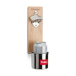 Cuisinart Outdoors Magnetic Bottle Opener & Cup Holder - Wood - 3