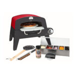 Cuisinart Outdoors Pizza Oven - Black-Red - 4