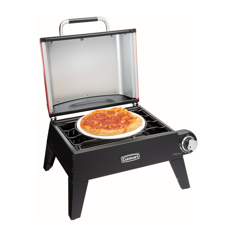 Cuisinart Outdoors Pizza Oven - Black-Red - 6