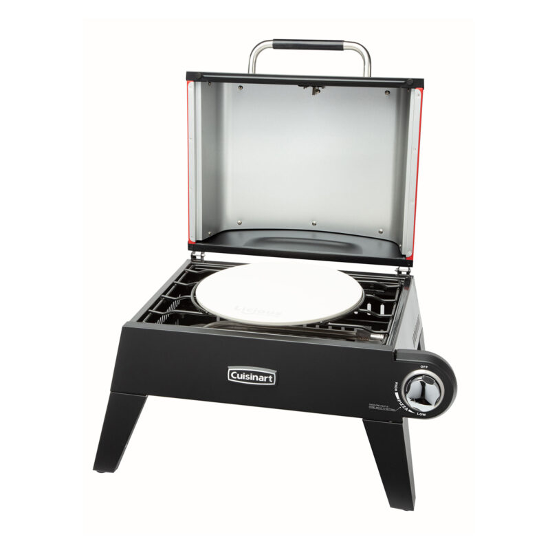 Cuisinart Outdoors Pizza Oven - Black-Red - 7
