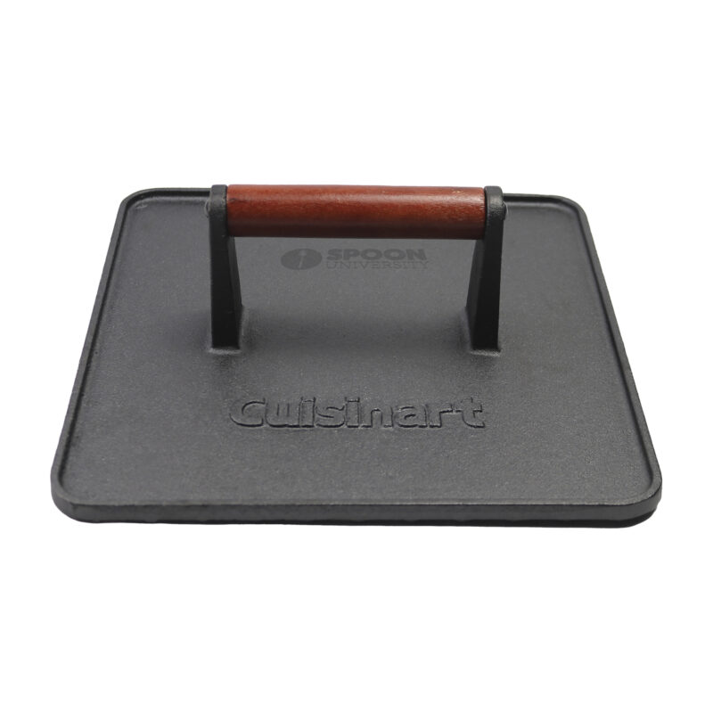 Cuisinart Outdoors XL Cast Iron Griddle Press - Black - 2